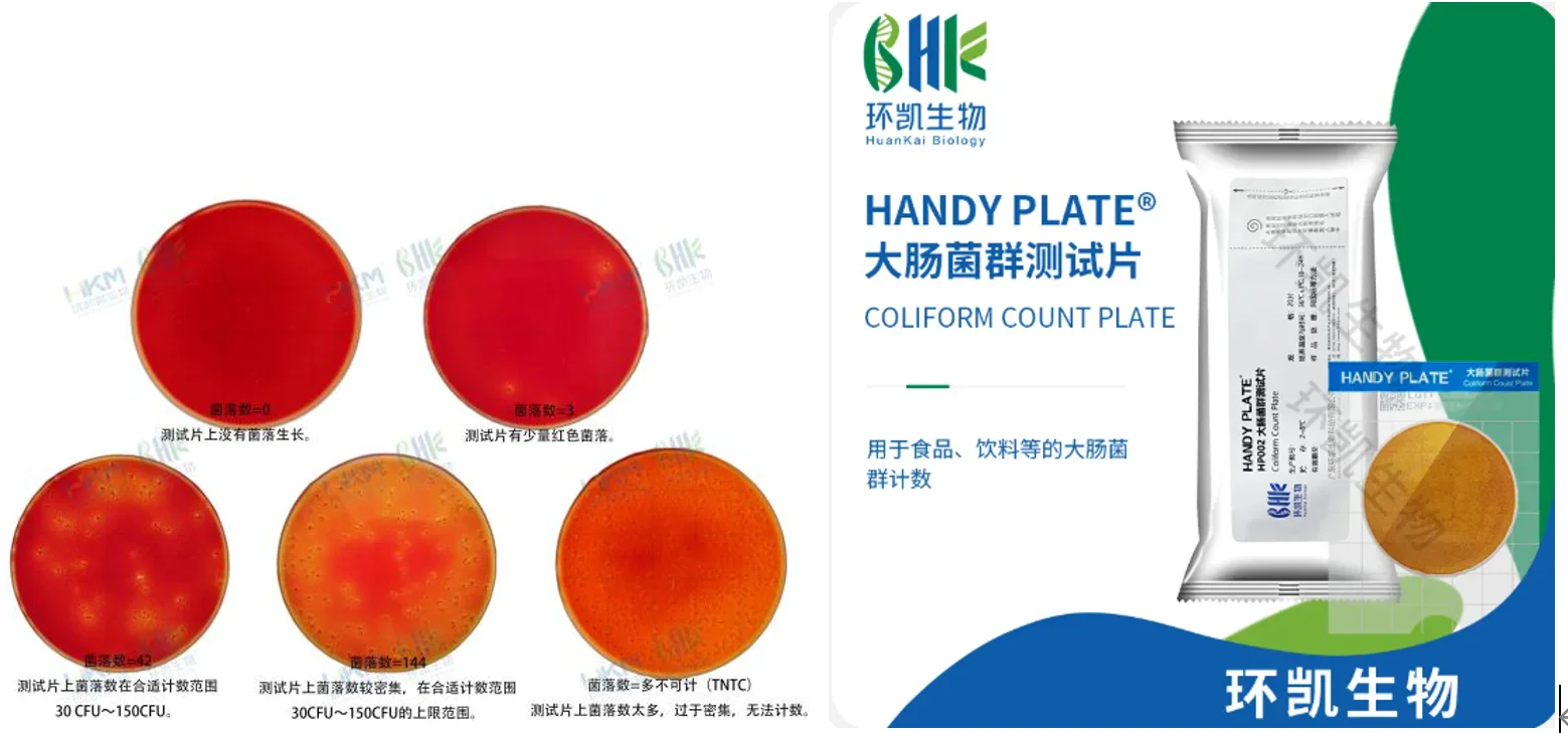 环凯生物 HandyPlate&reg; 大肠菌群测试片